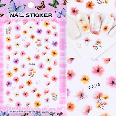 

〖Follure〗3D Major Design Nail Art Foil Stickers Transfer Decal Tips Manicure DIY