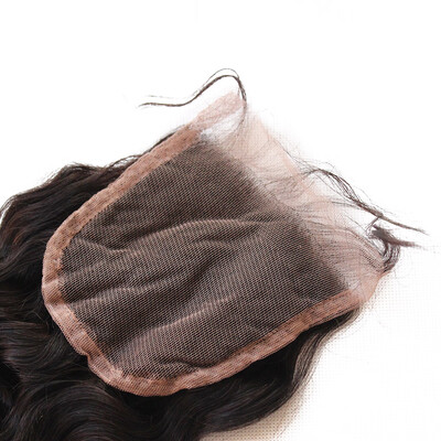

Dolago Deep Wave Lace Closure 4X4 with Baby Hair Mongolian Human Hair Free Part Natural Color Virgin Hair