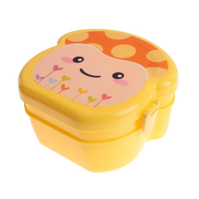 

Portable Cute Cartoon Mushroom Lunch Box Insulation Sealed Food Container