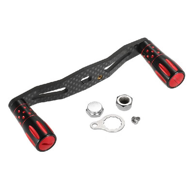 

Lixada Carbon Fiber Fishing Reel Handle for Bait Casting Strong Aluminum Alloy Fishing Reel Rocker Left Right Hand Interchangeab