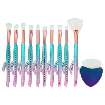

11Pcs Makeup Brushes Set Eye Shadow Foundation Powder Eyeliner Eyelash Lip Make Up Brush Cosmetic Beauty Tool