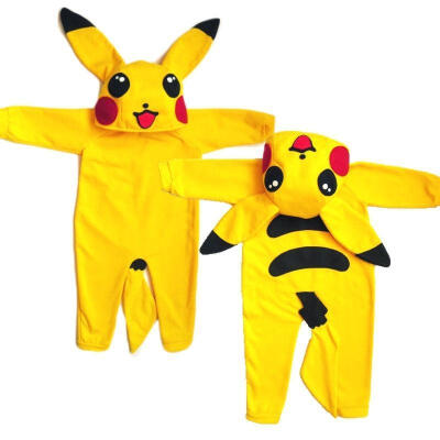 

Pokemon Go Newborn Infant Baby Boy Girl Pikachu Outfit Jumpsuit Rompers Playsuit