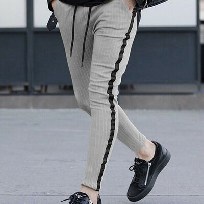 

Mens Track Pants Casual Sports Jogging Bottoms Joggers Gym Sweats Trousers