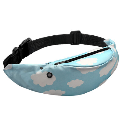 

Maison Fabre 3D Colorful Print Women Waist Bag Girls Fanny Packs Waterproof Travel Fanny Pack Mobile Phone Waist Pack Belt Bags