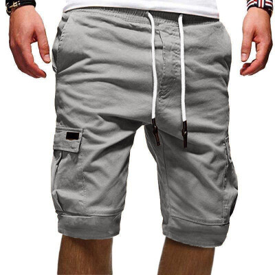 

Men Casual Jogger Shorts Sports Cargo Pants Military Combat Workout Gym Trousers