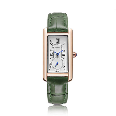 

REBIRTH quartz watch square small dial will move female watch male table universal neutral table