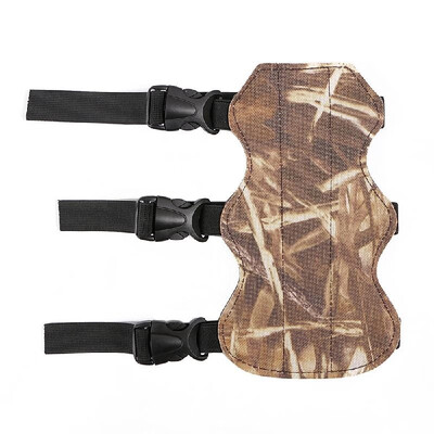 

3 Straps Archery Arm Protector Guard for Men Bow Shooting Armband Arm Guard
