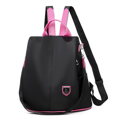 

Anti-theft bag lady shoulder bag Korean version backpack Oxford cloth leisure fashion travel large capacity schoolbag