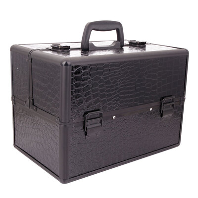 

Professional Foldable Makeup Case Jewelry Storage Box Travel Cosmetic Organizer