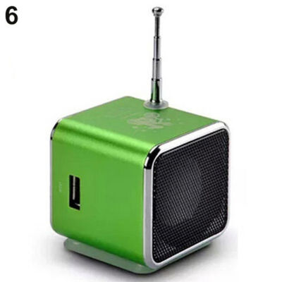 

Micro SDTF FM Radio Mini USB Stereo Super Low-sound Speaker Music Player Outdoor Music Speakers for MP3