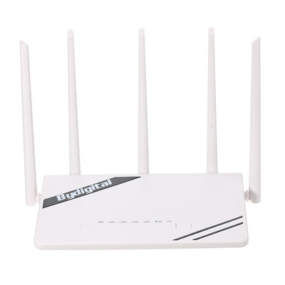 

300Mbps Wireless Long Range Wi-Fi Gigabit Router with High Power 5 External Antennas Support 80211bgn for Home Company Office H