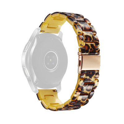 

〖Follure〗Luxury Crystal Resin Agate Beads Watch Band Strap For Samsung Galaxy watch 42mm