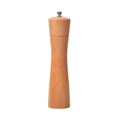 

Solid Wood Beech Salt Pepper Mill Manual Grinder Spice Condiment Jar Bottle