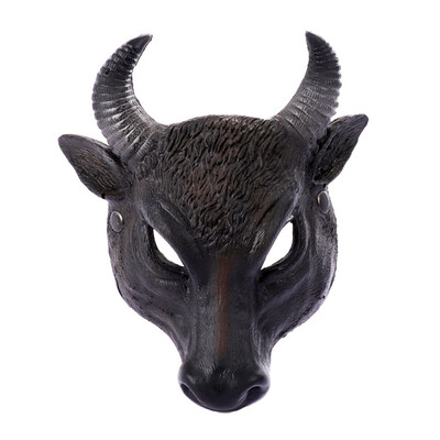 

Halloween Bull Head Mask Full Face Party Cosplay Animal Masks Horror Animals Shape Halloween Masque Party Decoration
