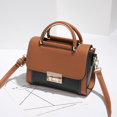 

Womens Chao Korean Style Pocket Simple Approximate Womens Portable Single Shoulder Pocket Bag