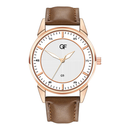 

Gobestart Hot Man Leather Watch Whatever Late Anyway Letter Watches New Pointer glow