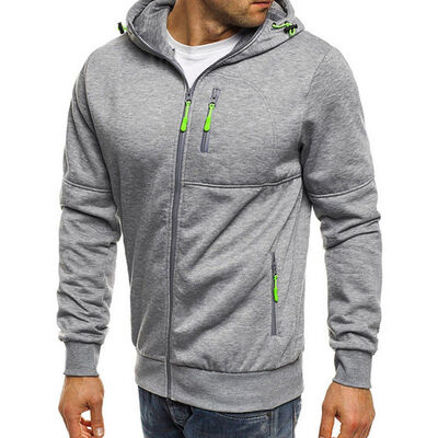 

Mens Winter Hoodies Slim Fit Hooded Sweatshirt Outwear Sweater Warm Coat Jacket
