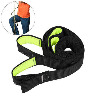 

Greensen Mountaineering Climbing Foot Pedal Load Bearing Adjustable Flat Belt Strap Outdoor Safety Rope