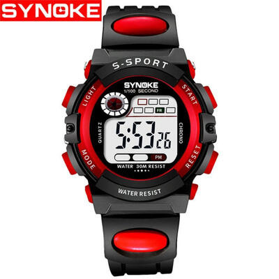 

SYNOKE Children Waterproof Sports Watch Multifunctional LED Digital Date Wristwatch For Outdoor