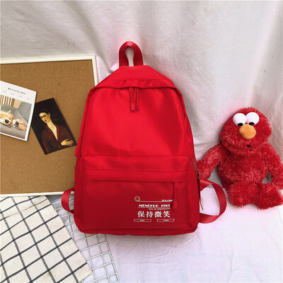

Waterproof schoolbag female Korean version of high school ins ancient feeling girl students campus shoulder Baotao brand backpack