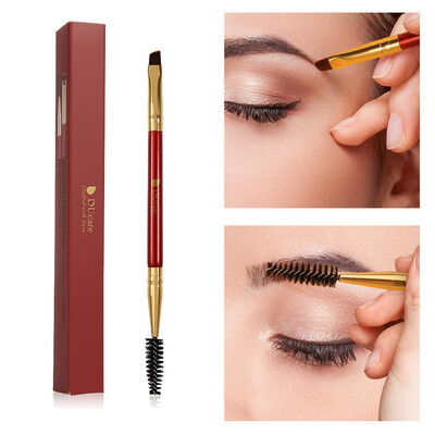 

〖Follure〗Double Head Stereo Eyebrow Brush Red Eyelash Brush Stereo Eye Shadow Brush
