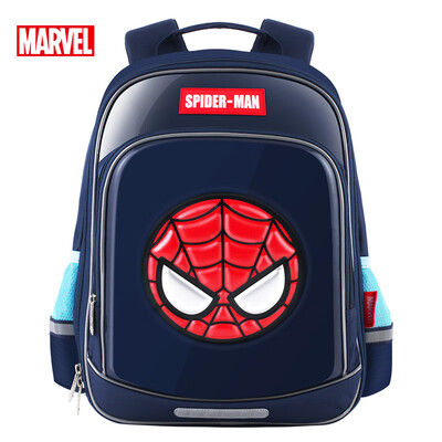 

Disney disney primary school bag school boy 1-3-4 grade spiderman boy child backpack BA5096A blue