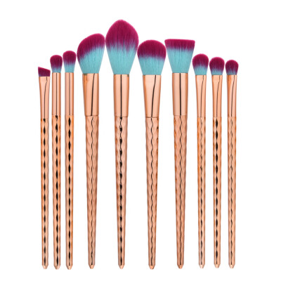 

Toponeto 10Pcs Blending Pencil Foundation Eye shadow Makeup Brushes Eyeliner Brush