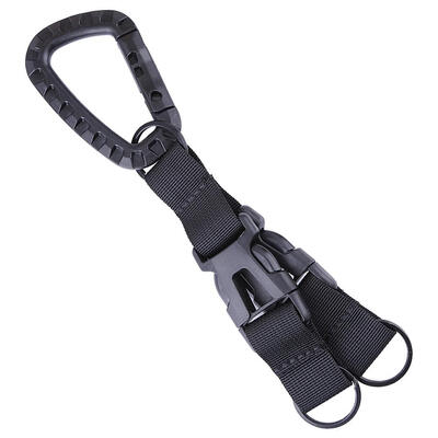 

Carabiner Nylon Tactical Backpack Belt Buckle Webbing Hook Outdoor Tool