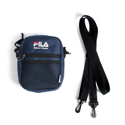 

FILA Fashion Embroidery Bag Nylon Shoulder Bag All-match Square Shape for Men&Women Sports