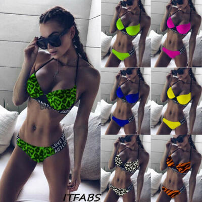 

Womens Monokini Sexy Bandage Bikini Set Push Up Padded Swimwear Swimsuit Bathing