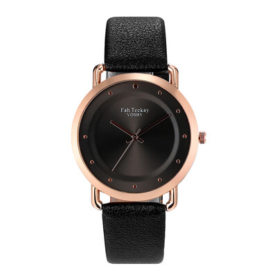 

RM Simple And Stylish Casual Cool Monochrome Dial Belt Pin Buckle Ladies Watch