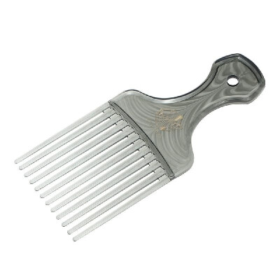 

Hair Comb Plastic Insert Style Hair Pick Comb Hair Fork Comb Hairdressing Oil Slick Head Hairstyling Brush