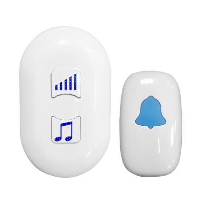 

433MHZ 38 Songs LED Touch Button Smart Home Welcome Doorbell Alarm