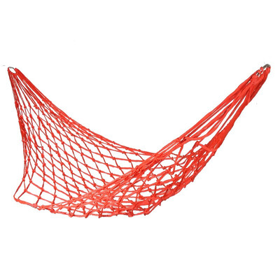 

New Portable 1 Pcs Nylon Hanging Mesh Sleeping Bed Swing Outdoor Garden Camping Hammock 270cm x 80cm