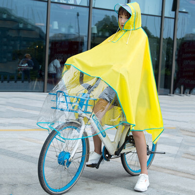 

New EVA Waterproof Poncho Riding Rain Coat Outdoor Durable Motorcycle Rainwear impermeable Bicycle Raincoat  Rain Gear