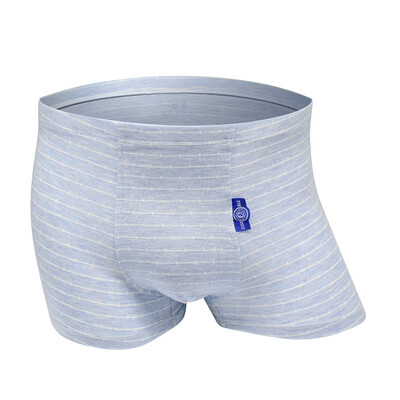 

New modal flower yarn strip simple green comfortable breathable mens boxer briefs ONME
