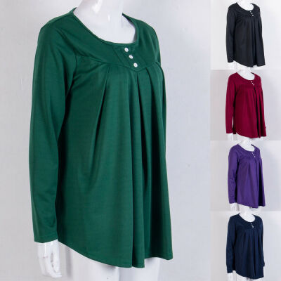 

Summer Women Casual Floral Ladies Tops Blouse Loose Baggy stretch Tunic T Shirts