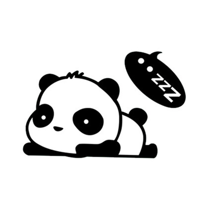 

Removable Light Switch Decal Cartoon Cat Panda Cute Sticker Home Decor