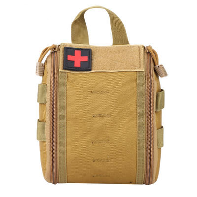 

Greensen Outdoor Portable Travel First Aid Kit Emergency Survival Bag Rescue Medical Pouch CaseKhaki