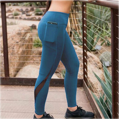 

Women Push Up Yoga Leggings Workout High Waist Gym Sports Pants Running Trousers