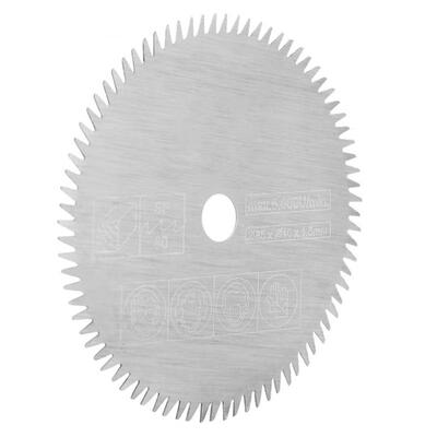 

Greensen 85mm 80T Teeth Cemented Carbide Circular Saw Blade Wood Cutting Tool Bore Diameter 10mm