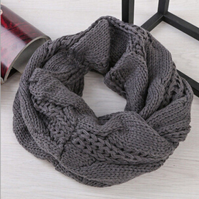 

Ladies Women Winter Knitted Crochet Long Snood Tube Scarf Shawl