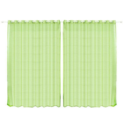 

Gezitelilun Window Screens Transparent Curtains Punch Style for Living Room