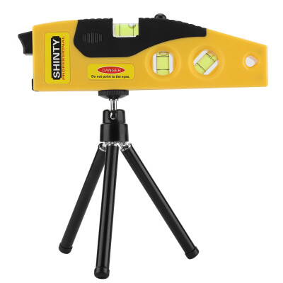 

Greensen Cross LinePoint Laser Level with Tripod Stand Right Angle Alignment Adjustment Tool Horizontal Level Vertical Level