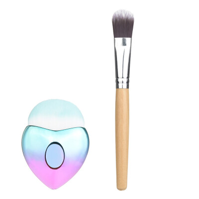 

Toponeto Heart Shape Makeup Brush Bottom Brush Powder Blush Makeup Cosmetic Brush