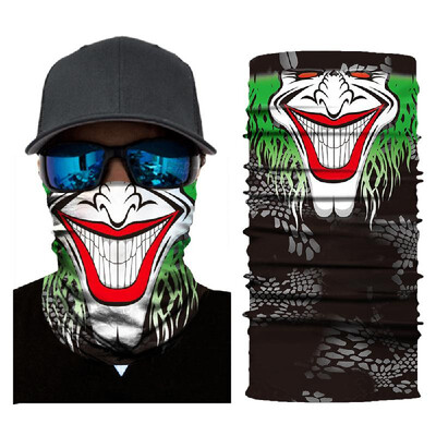 

New Cool Robot Skeleton Halloween Mask Scarf Joker Headband Balaclavas for Cycling Fishing Ski Motorcycle