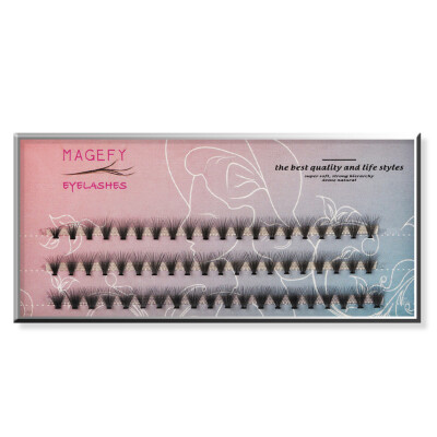 

〖Follure〗Individual False Eye Lashes Wave Mink 007 C Black Silk Eyelashes Extension