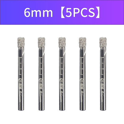 

JIANGCHENG Vacuum Brazed Dry Drill Diamond Hole Saw with Wax Filling Diamond Core Drill Bits Set for porcelain ceramic tile