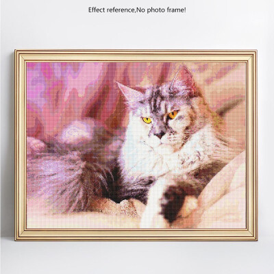 

5D Diamond Painting Animal Cat Full Square Embroidery Sale Picture Rhinestone Diamond Mosaic Home Decor Drop Ship