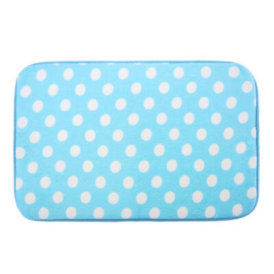 

Thick Dot Coral Velvet Anti Slip Water Absorbing Slow Rebound Carpet Mats